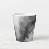 Waterverf waterval, natuur 3 latte mok (Voorkant)