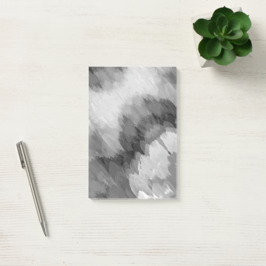 Waterverf waterval, natuur 3 post-it® notes (Kantoor)