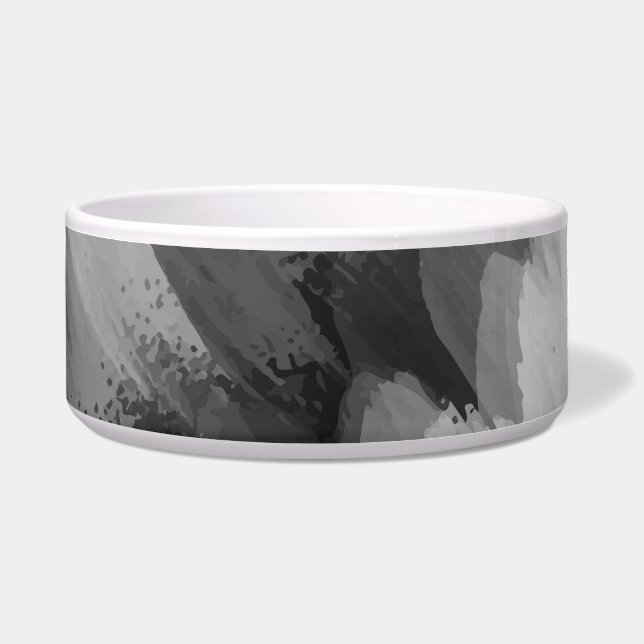 Waterverf waterval, natuur 3 voerbakje (Voorkant)