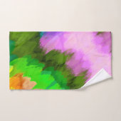 Waterverf waterval, natuur bad handdoek (Handdoek)