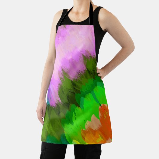 Waterverf waterval, natuur schort (Insitu)