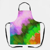 Waterverf waterval, natuur schort (Voorkant)