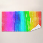 Waterverf waterverf badhanddoek (Badhanddoek)