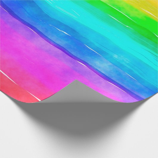 Waterverf waterverf cadeaupapier (Hoek)