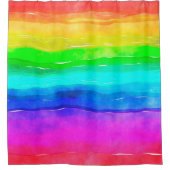 Waterverf waterverf douchegordijn (Voorkant)