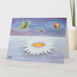 Waterverf Waterverf Lotos Flower Water Reiki Kaart