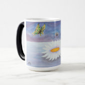 Waterverf Waterverf Lotos Flower Water Reiki Magische Mok (Voorkant links)