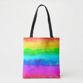 Waterverf waterverf tote bag (Voorkant)