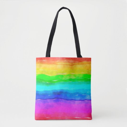 Waterverf waterverf tote bag (Voorkant)