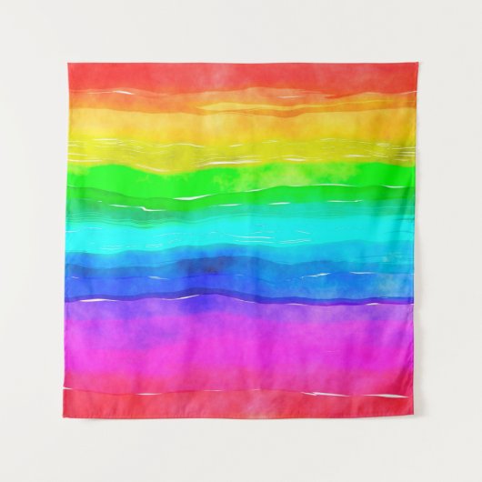 Waterverf waterverf wandkleed (Voorkant)