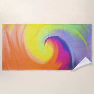 Waterverf Wave - Beach Towel Strandlaken