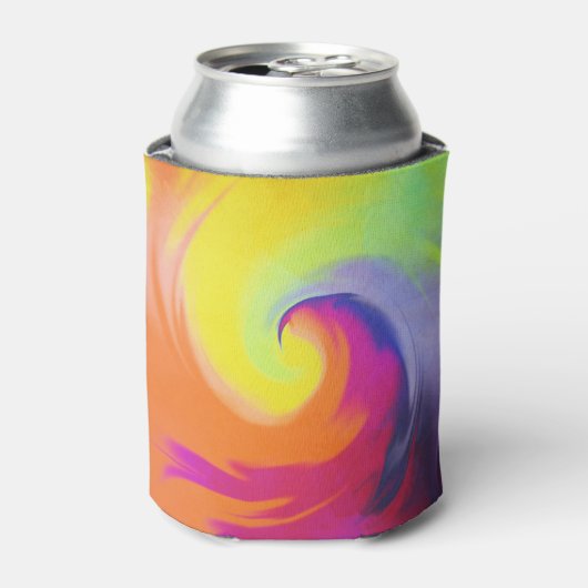 Waterverf Wave - Koelbox Blikjeskoeler (Blikje Voorkant)