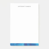 Waterverf Wave Post Het Opmerkingen Post-it® Notes (Voorkant)