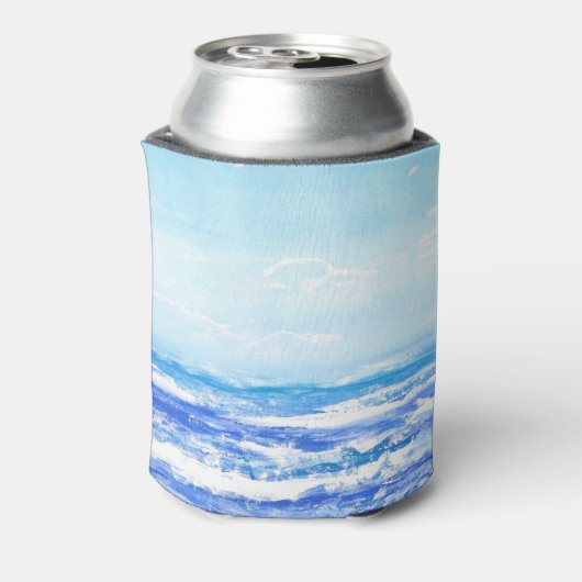 Waterverf Waves Blikjeskoeler (Blikje Achterkant)