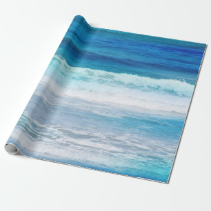 Waterverf Waves Cadeaupapier