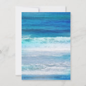 Waterverf Waves Kaart (Achterkant)