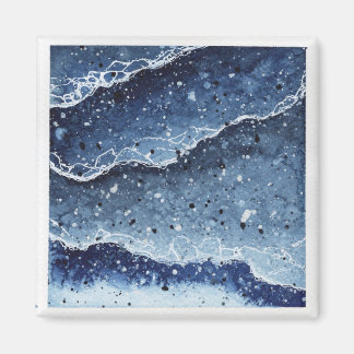 Waterverf Waves Magnet