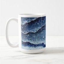 Waterverf Waves Mok