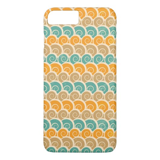 Waterverf Waves Patroon Case-Mate iPhone Case (Achterkant)