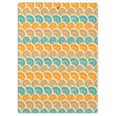 Waterverf Waves Patroon Klembord (Achterkant)