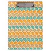 Waterverf Waves Patroon Klembord (Voorkant)