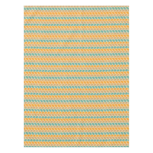 Waterverf Waves Patroon Tafelkleed (Voorkant)