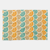 Waterverf Waves Patroon Theedoek (Horizontaal)