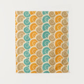 Waterverf Waves Patroon Wandkleed (Voorkant)