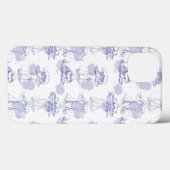 Waterverf Waves & Ships Patroon Case-Mate iPhone Case (Achterkant (horizontaal))