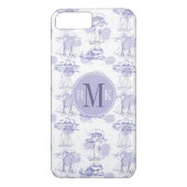 Waterverf Waves & Ships Patroon Case-Mate iPhone Case (Achterkant)