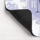 Waterverf Waves & Ships Patroon Muismat (Hoek)