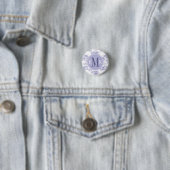 Waterverf Waves & Ships Patroon Ronde Button 3,2 Cm (In situ)