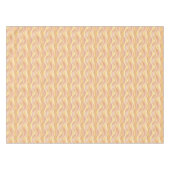 Waterverf Wavy Stripes, geel en Oranje Tafelkleed (Voorkant (Horizontaal))