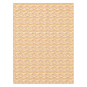 Waterverf Wavy Stripes, geel en Oranje Tafelkleed (Voorkant)