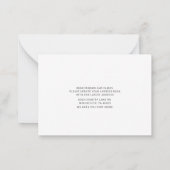 Waterverf We hebben de stad naar het land verplaat Notitiekaartje (Achterkant)