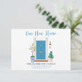 Waterverf We hebben een nieuwe mededeling van thui Bedankkaart (Staand voorkant)