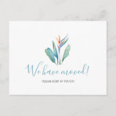 Waterverf We hebben Tropisch Bloem Briefkaart verp (Voorkant)