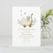 Waterverf We kunnen nauwelijks wachten Kaart (Staand voorkant)