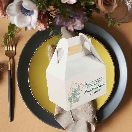 Waterverf Weddenschap Bedankdoosjes