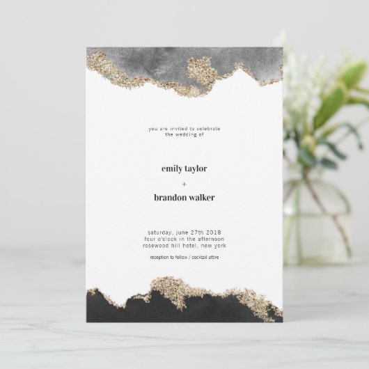 Waterverf Weddenschap Kaart (Staand voorkant)