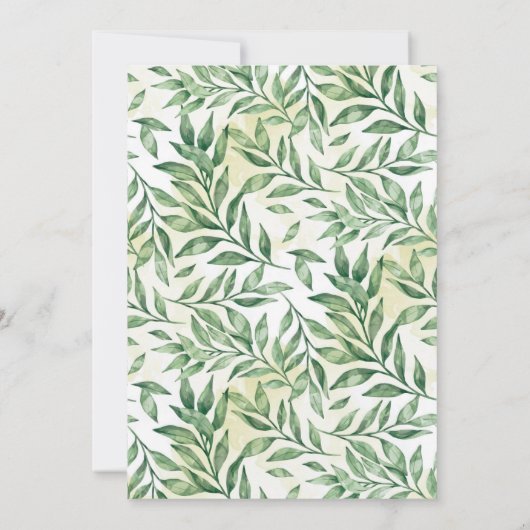 Waterverf Weddenschap Kaart (Achterkant)