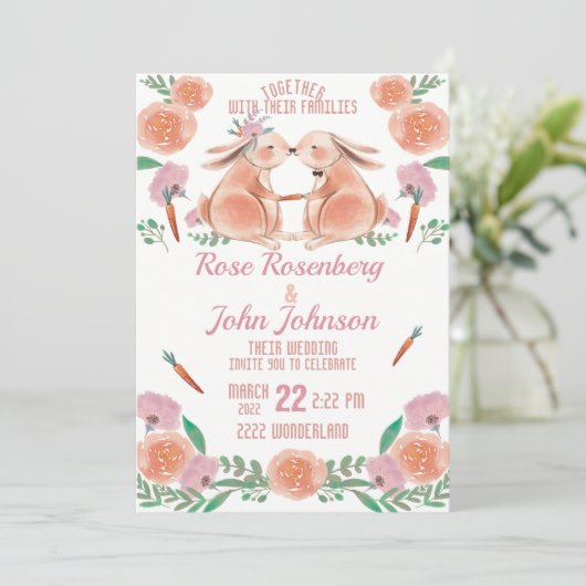 Waterverf Weddenschap Kaart (Staand voorkant)