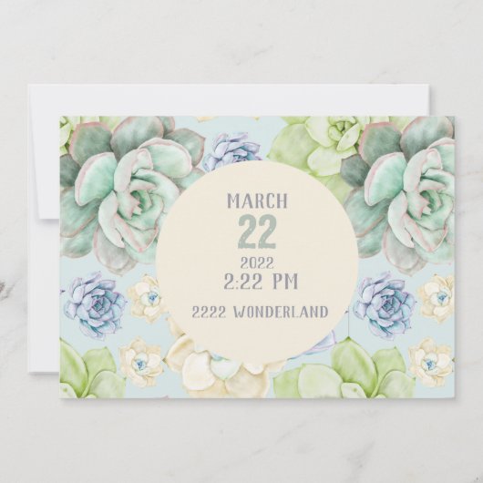 Waterverf Weddenschap Kaart (Achterkant)