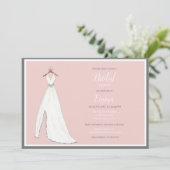 Waterverf weddenschap over het Vrijgezellenfeest v Kaart (Staand voorkant)