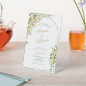 Waterverf Weddenschap Reclamebord Met Voetstuk (Insitu)