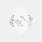 Waterverf Wedding Napkins Servet (Hoek)
