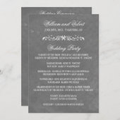 Waterverf Wedding Programma's (Voorkant / Achterkant)