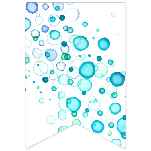 Waterverf Wedding Vlaggetjes (Tweede vlag)