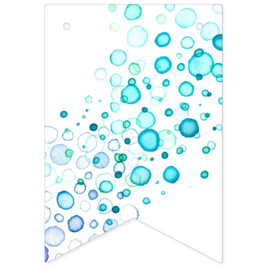 Waterverf Wedding Vlaggetjes (Eerste vlag)