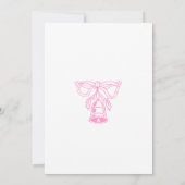 Waterverf-weddingsets - Roze bloemen (Achterkant)